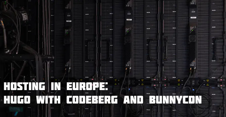 Hugo with Codeberg and BunnyCDN